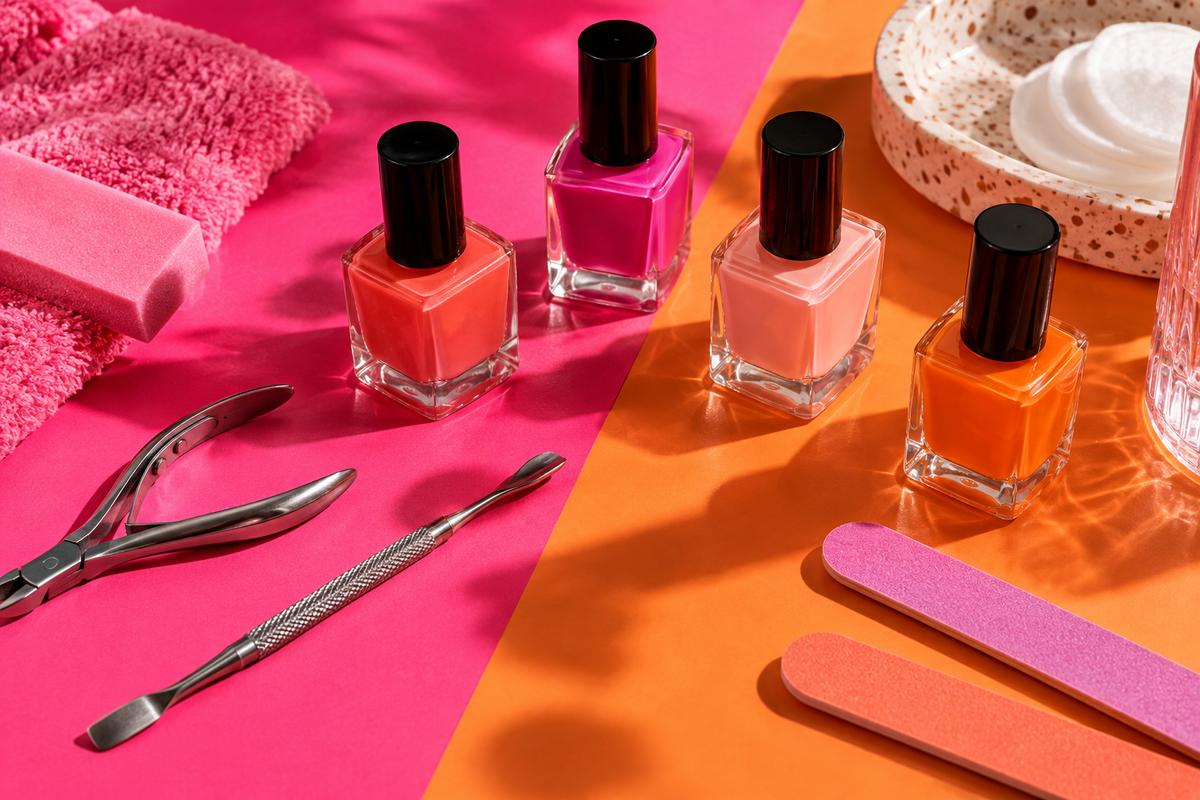 Illustration: redskaber til manicure