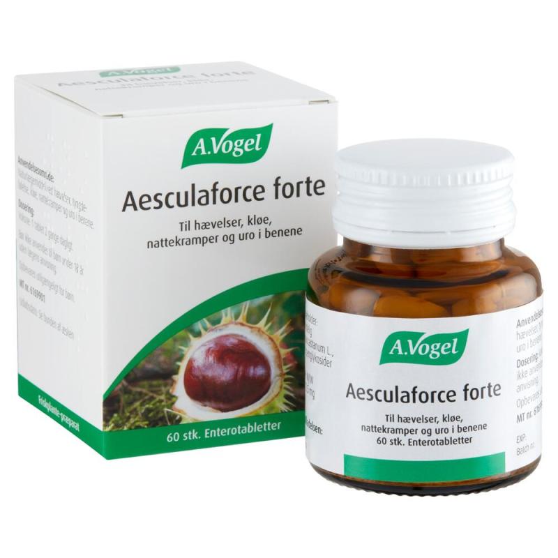 Aesculaforce Forte 60 Tabl - Lindring af hævelser og uro
