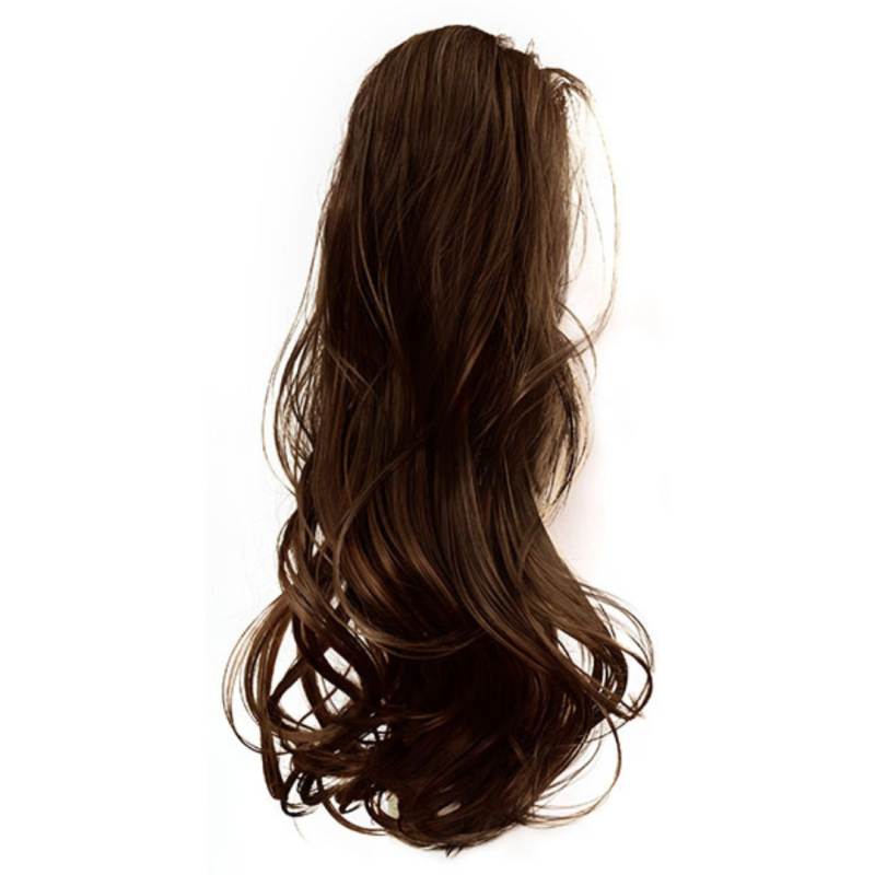 Luksuriøse Ponytail Extensions i Brun Nr 5 - Oplev Forvandlingen!