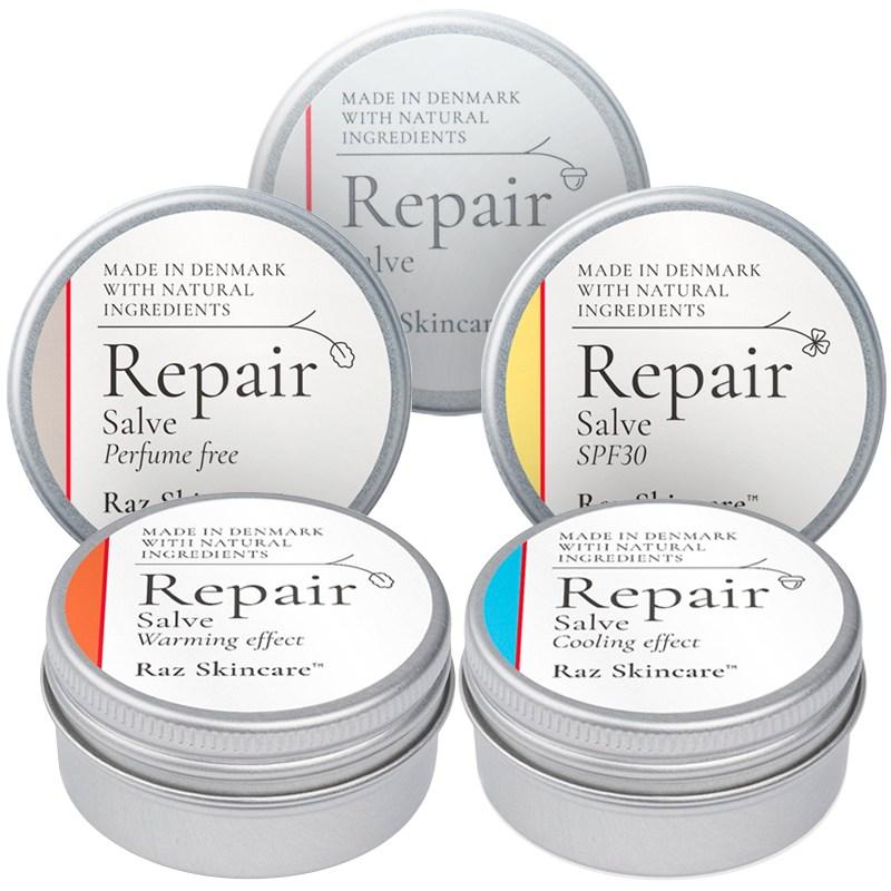 3 X Raz Skincare Repair 15 Ml - Vælg Din Favorit