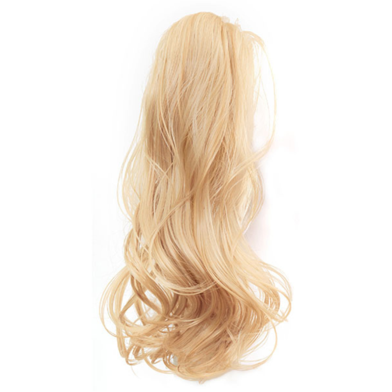 Luksuriøse Hestehale Extensions i Blond Nr. 25
