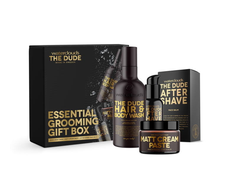 Waterclouds The Dude Gaveæske til Mænd - Shampoo & Body Wash