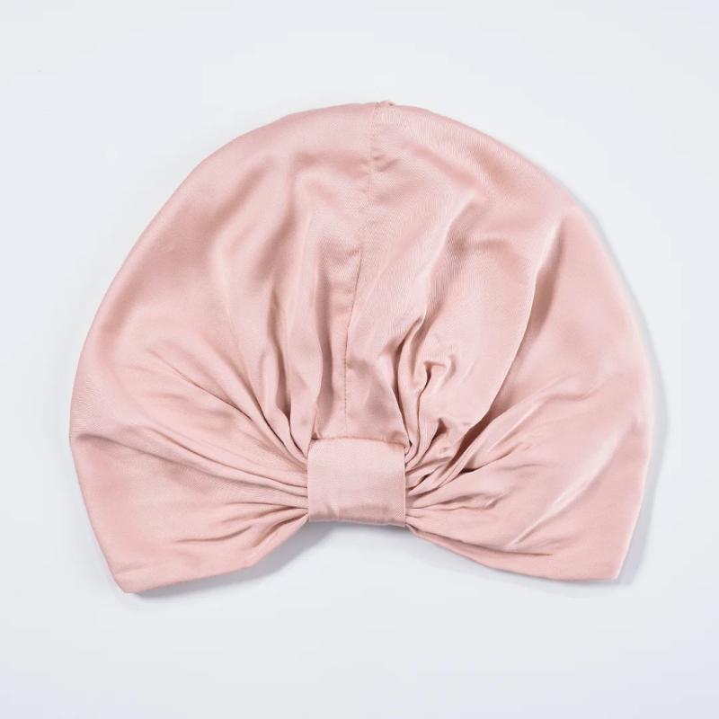 Bambus Bonnet i Rosa - Beskyt dit hår mens du sover!