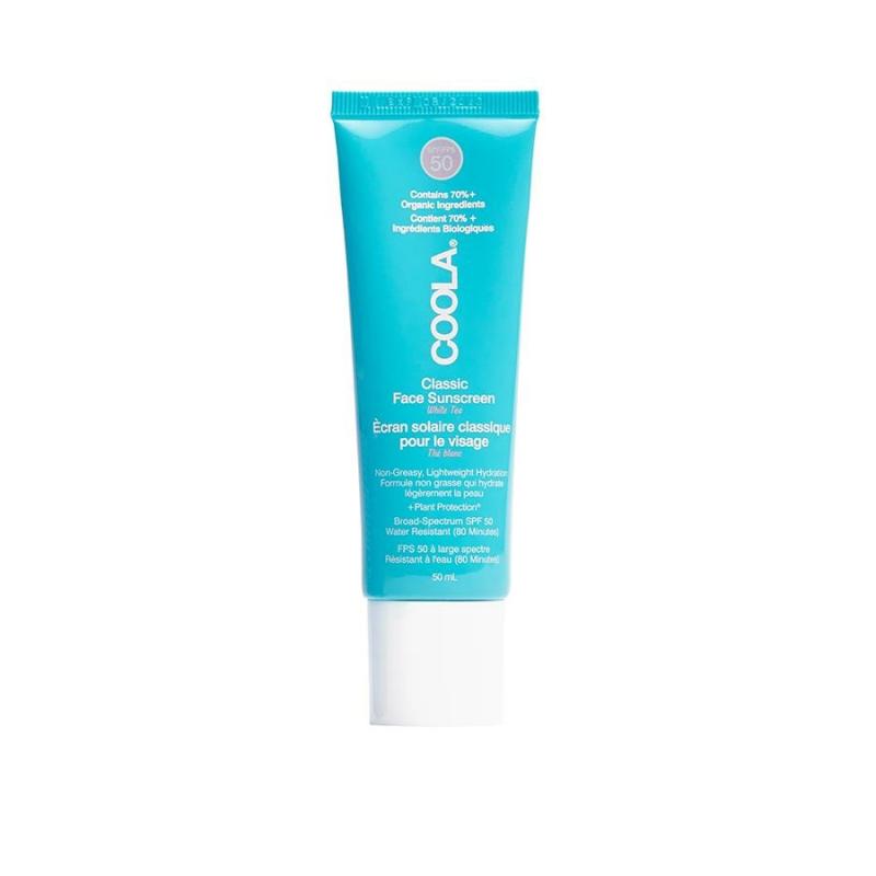 Coola Classic Ansigt Lotion Hvid Te SPF 50 - 50 ml