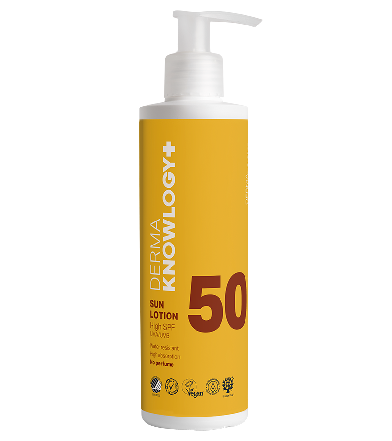 Dermaknowlogy Solcreme SPF50 - 200 ml til solbeskyttelse