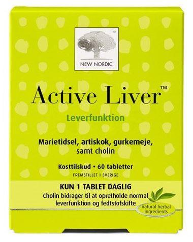 Active Liver 60tab - Støt din leverfunktion naturligt!