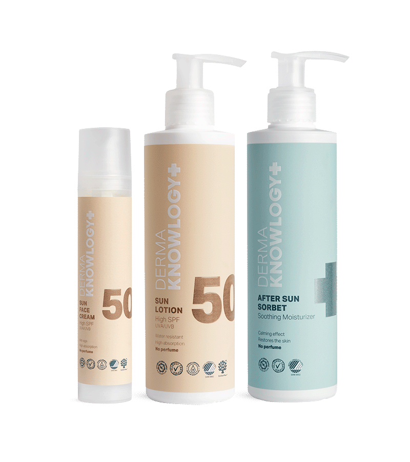 Dermaknowlogy Solpakke - Sensitiv OUTLET Tilbud