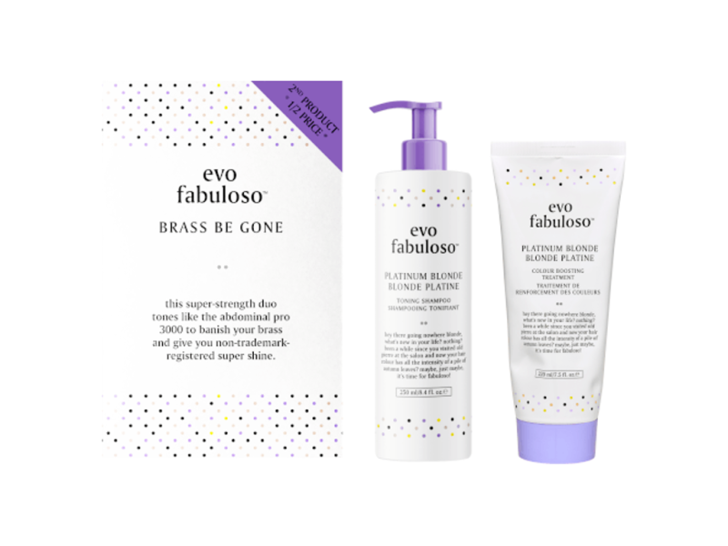 Evo Fabuloso Brass Be Gone Shampoo til Blondt Hår