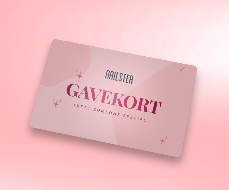 Gavekort på DKK 300 til Nailster - Hurtig levering!