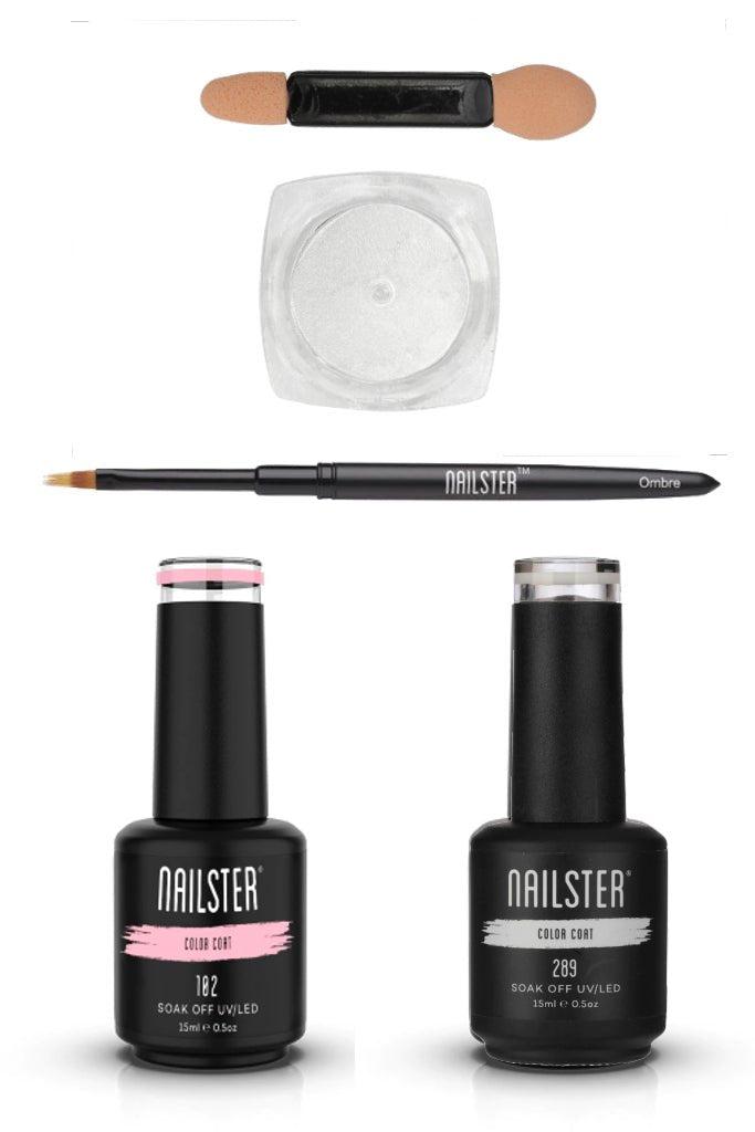 Glaseret Babyboomer Kit - Uimodståelig Neglefinish
