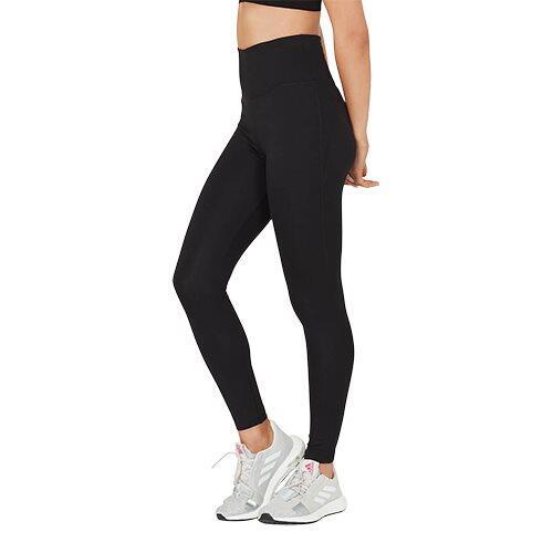 Boody Højtaljede Sports Tights til Dame - Sort