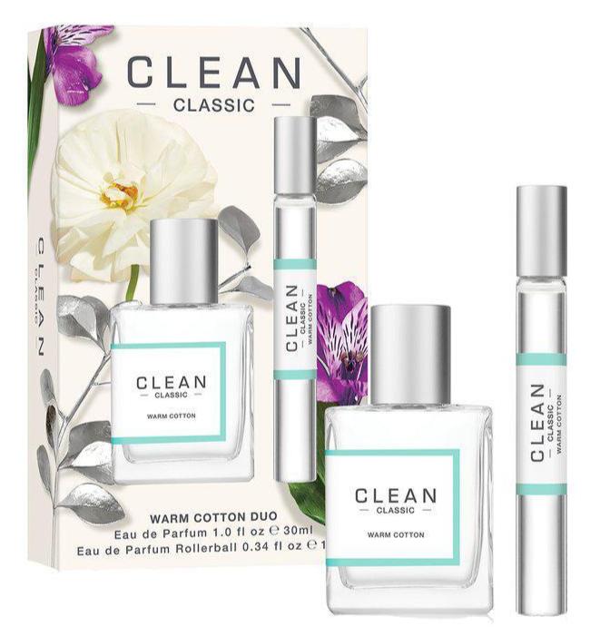 Clean Classic Warm Cotton Duo 30ml & 10ml - Gaveidé!