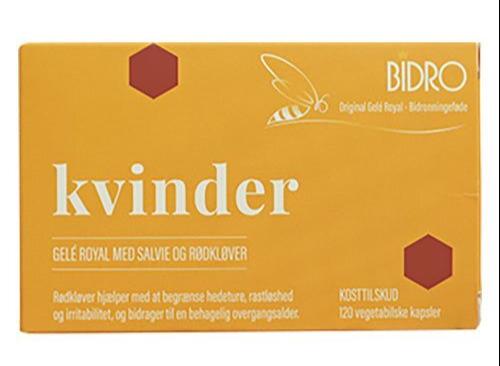 Bidro Kvinder Veg Kapsler - Støtte til Menopause 120 stk.