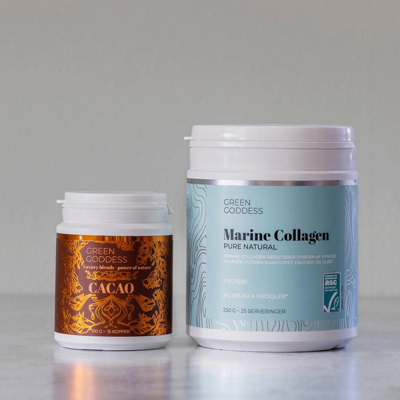 Cacao Blend med Kollagen - Naturlig Skønhedssmoothie