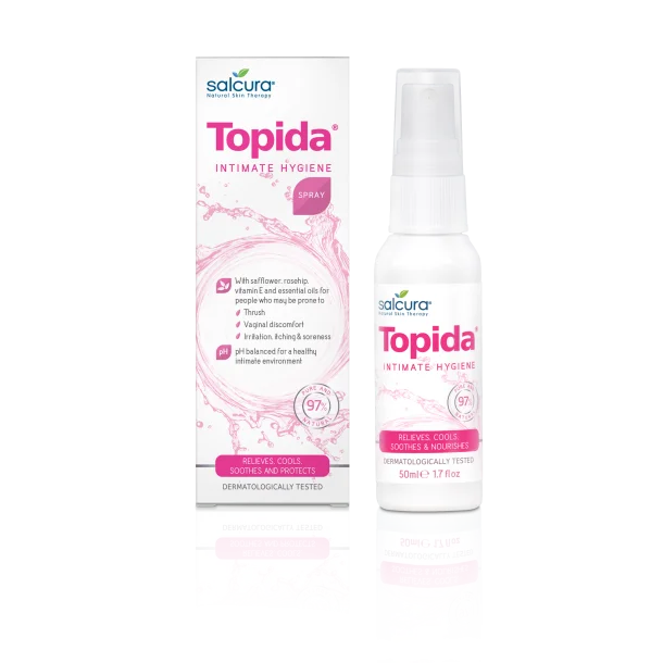 Salcura Topida   Intim Hygiejne Spray   Salcura 50ml   Hos Frisøren   Baronen