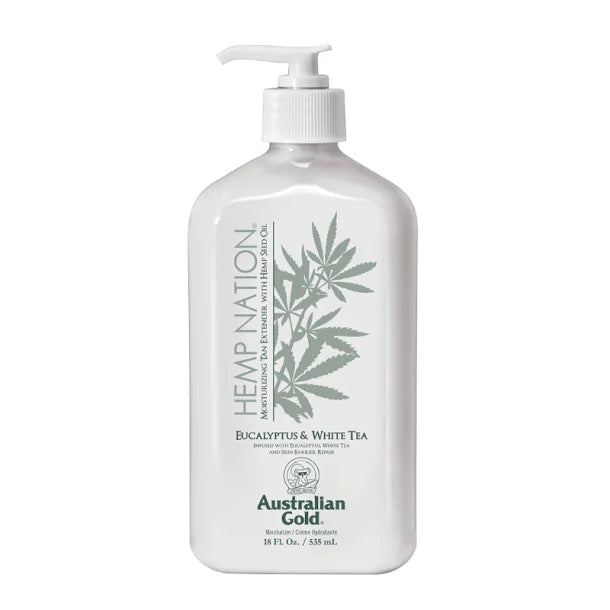 Australian Gold   Hemp Nation Eucalyptus   White Tea  535 Ml    Hos Frisøren   Baronen