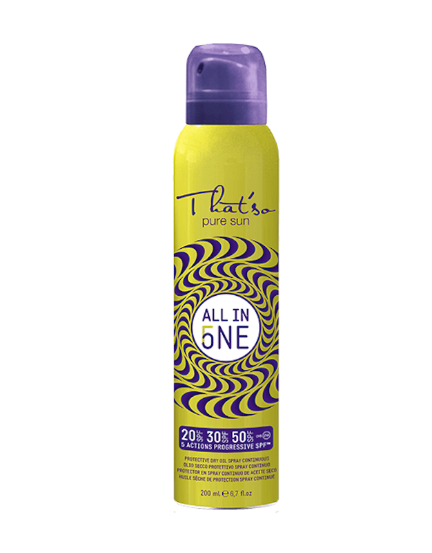 Thatso All In One Spf 20 30 50   175ml  Quot Gul Quot    Solcreme   Hos Frisøren   Baronen