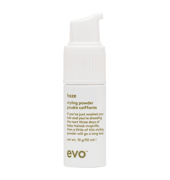 Evo Haze Styling Powder Pump   50ml   Hos Frisøren   Baronen