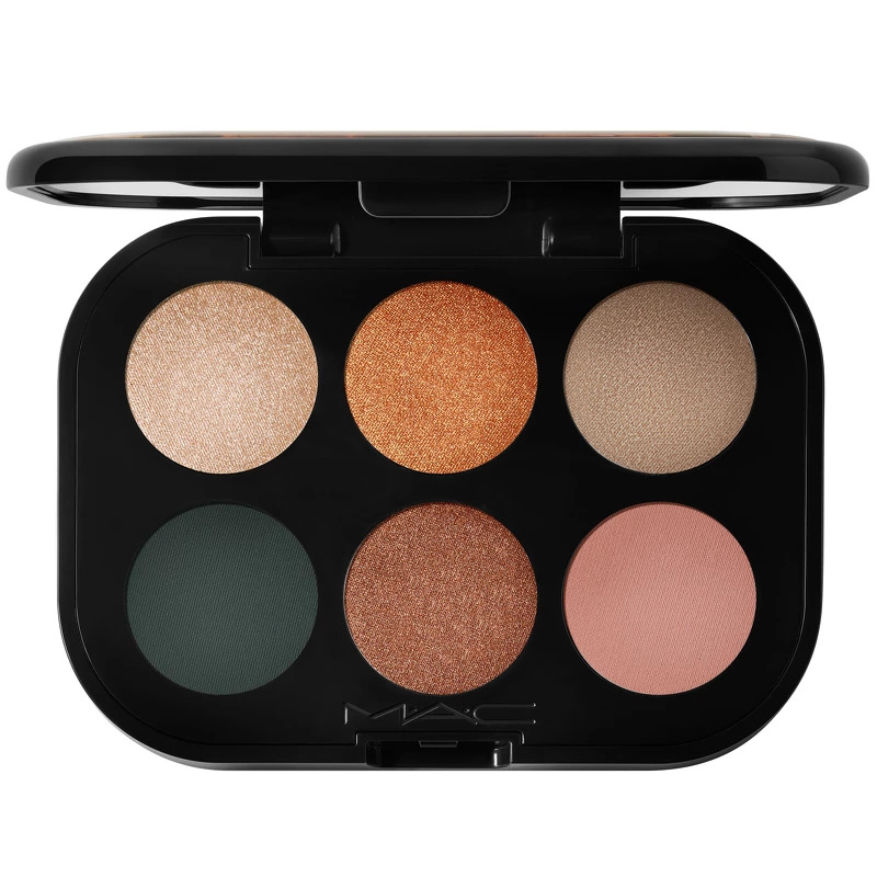Mac Connect In Colour Eye Shadow Palette 6 25 Gr    Bronze Influence