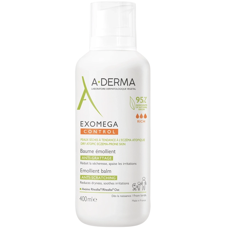 A Derma Exomega Control Emollient Balm 400 Ml