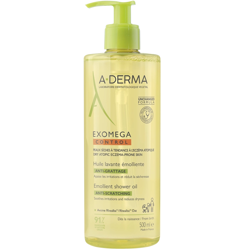 A Derma Exomega Control Shower Oil 500 Ml