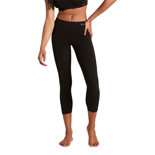 Boody 3 4 High Waist Shorts Black Str  Xs Motivate