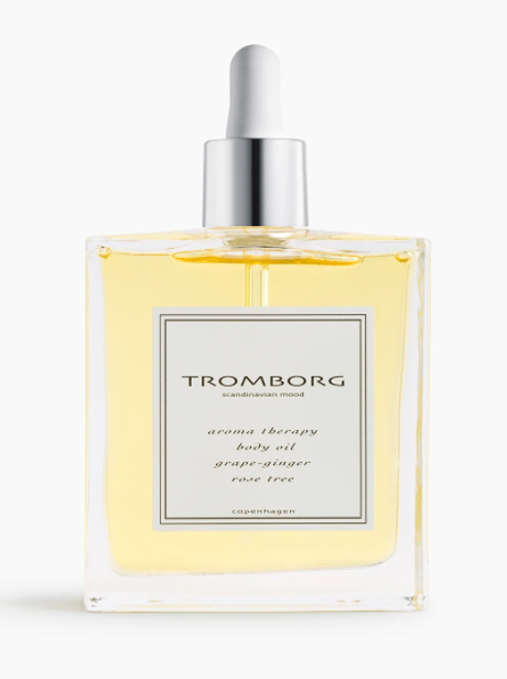 Tromborg Aroma Therapy Body Oil Grape Ginger Rose Tree 100 Ml